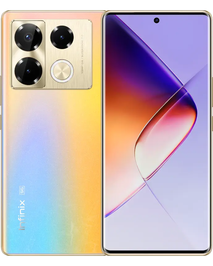 Infinix Note 40 Pro 5G Titan Gold color